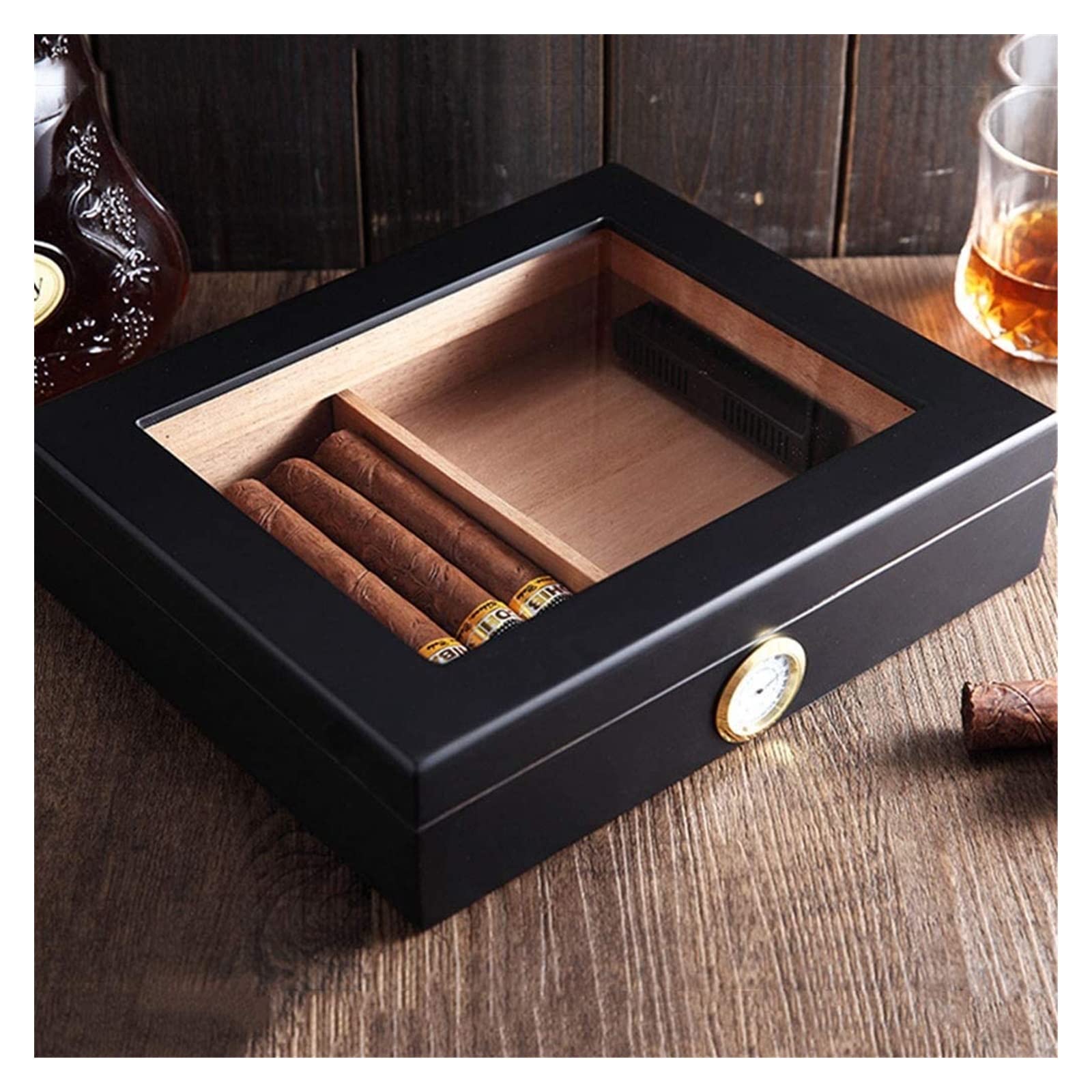 Amazon.co.jp: シガーケース シガーボックス ヒュミドール 6 葉巻