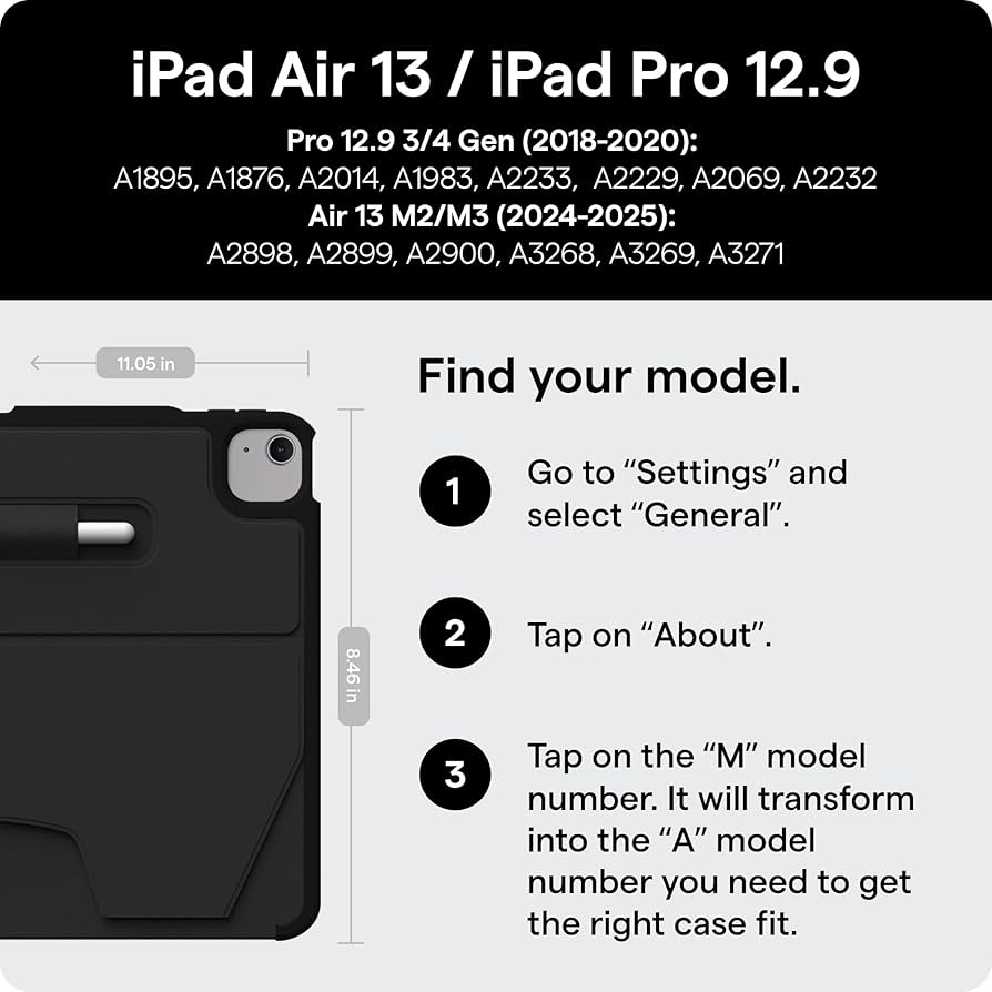 Zugu Case iPad Air ケース 13インチ / Pro 12.9 Amazon.co.jp: Zugu Case iPad Air ケース 13インチ (M3 2025