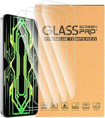 4 Pack Tempered Glass Compatible Infinix GT 50 Pro 6.78 inch Screen Protector - 9H Hardness HD Clear Anti-Fingerprint Protective Film
