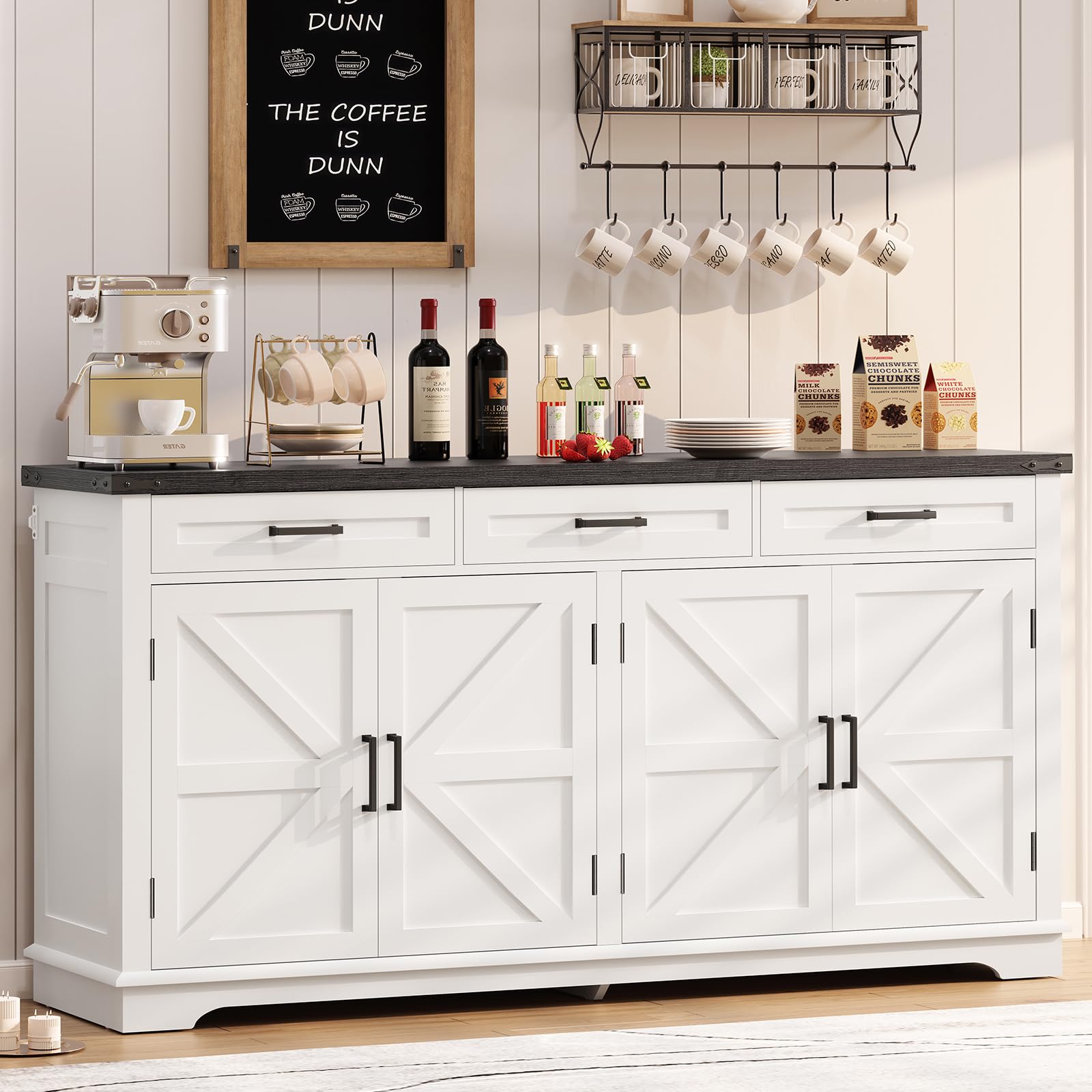 TEENFON Badezimmerschrank,