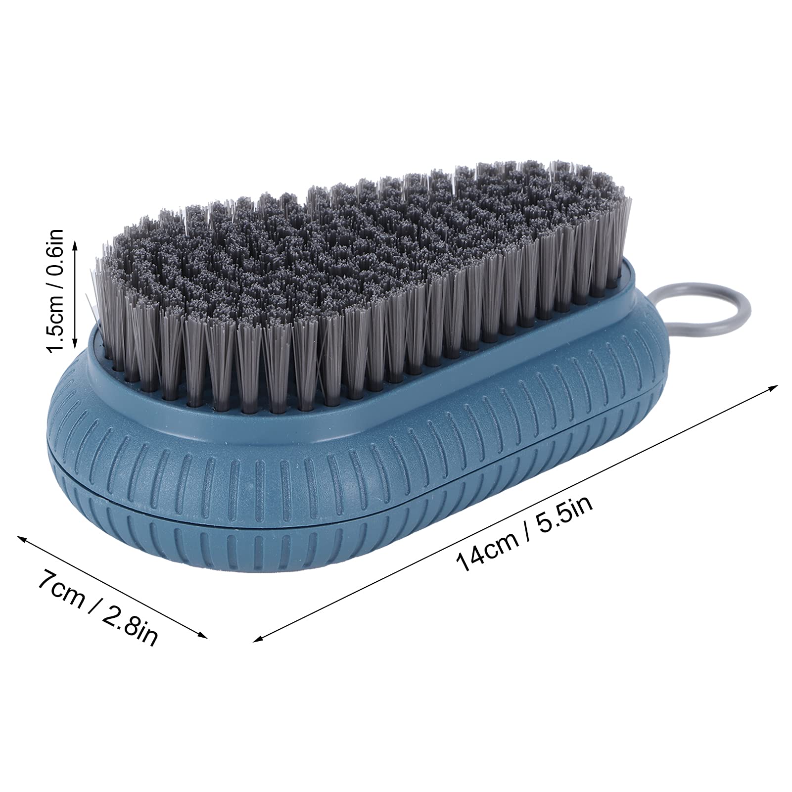 Cepillo Limpiador De Ducha, Cepillo De Limpieza De Cerdas Suaves, Depurador De Baño Para Limpiar Cepillo De Lavandería Para Manchas, Cepillo De Ropa, Cepillo Para Zapatos, Herramientas De Limpieza Del
