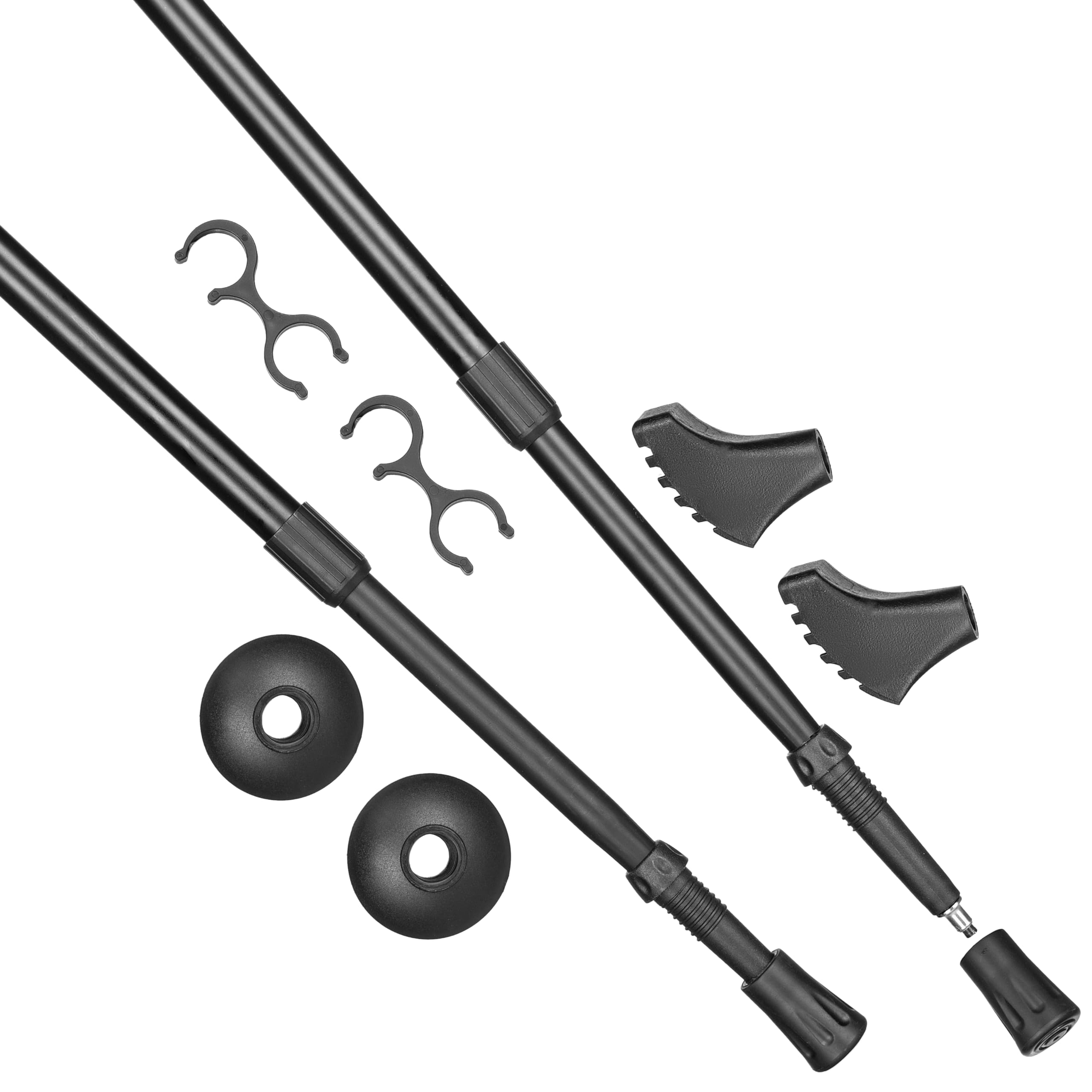 Bastoni da trekking, bastoni da nordic walking, bastoni da escursionismo - regolabili da 65 a 135 cm