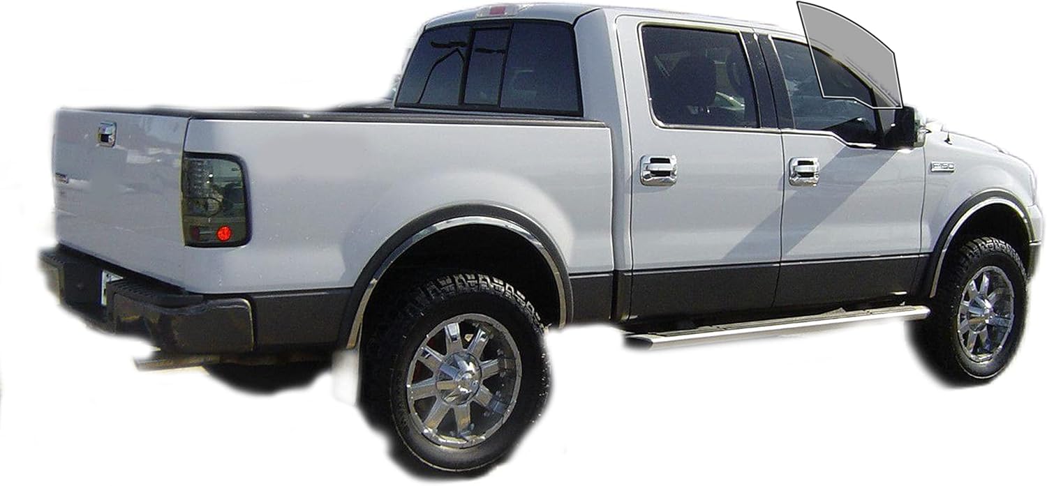 AUTOTEK Precut Film Front Two Door Windows Tint Film Cars Sun Blocking Protection Privacy Anti Shatter Glass Computer Cut Any Tint Shade for Ford F150 Crew Cab 2004-2008
