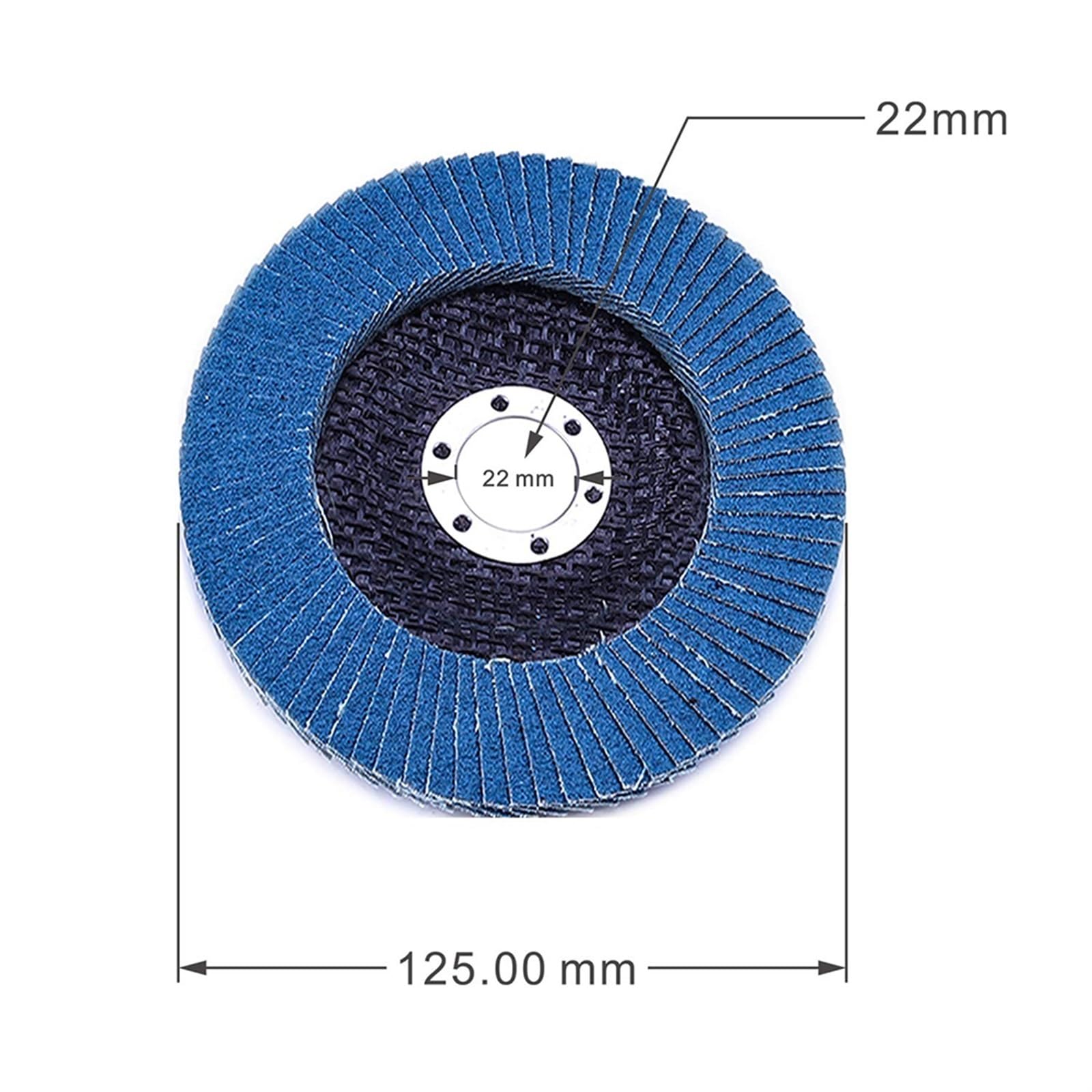 Tarcza Polerska, Tarcze Listkowe 1 Szt. 125 Mm Tarcza Szlifierska Klapa Tarcza Polerska Tarcza Szlifierska Ostrze Szlifierka Kątowa Narzędzie Do Szlifowania Tarcza Listkowa/1Pc 80Grit