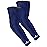 CompressionZ Youth Arm Sleeves Sports | Kids Cooling UV Protection Football, Basketball, Baseball, Volleyball, Boys & Girls Navy Pair Medium