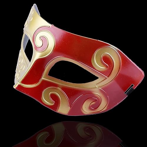 Miniatura 4 de Giveme5 14 máscaras venecianas unisex para mascarada, estilo vintage, estilo jazz, para mujeres y hombres, para disfraz de Halloween, medio