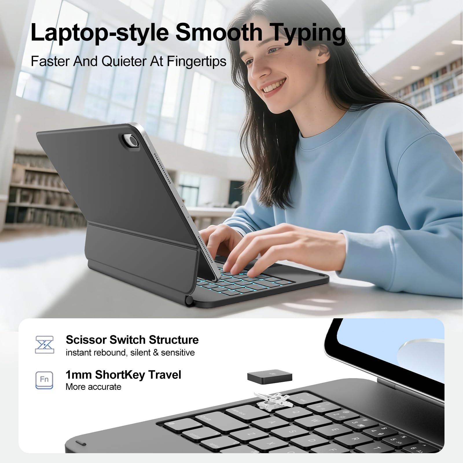 Amazon.co.jp: Magic Keyboard Folio iPad A16 第11世代/第10世代用