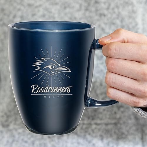 Vista 598 de Rico Industries NCAA - Taza de cerámica con grabado láser, 18 onzas, café y té