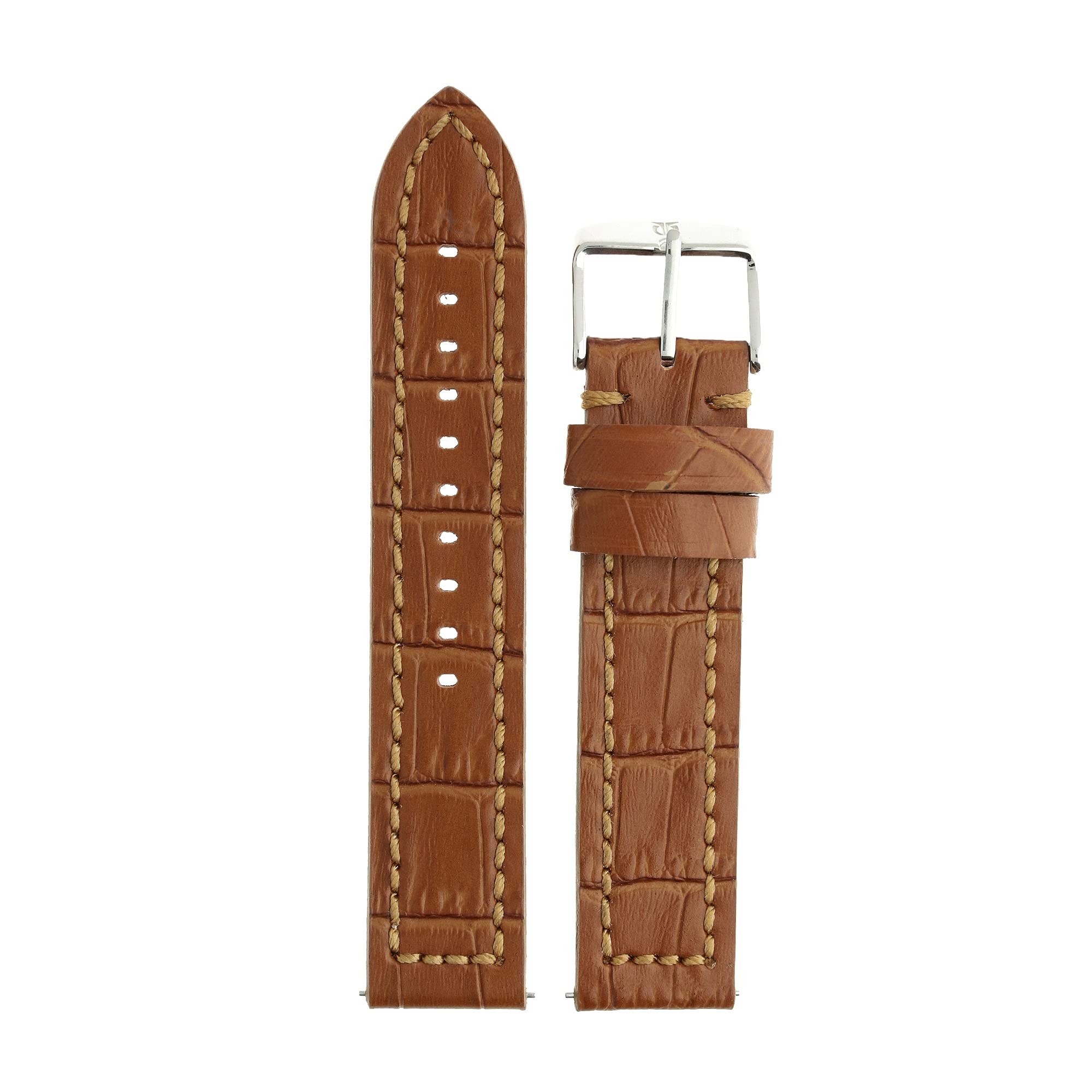 Titan 20 mm Tan Genuine Leather Strap for Men (B091B4PSYY) Amazon Price History, Amazon Price Tracker