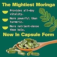 Vista 6 de KULI KULI Cápsulas orgánicas de moringa pura, 60 CT