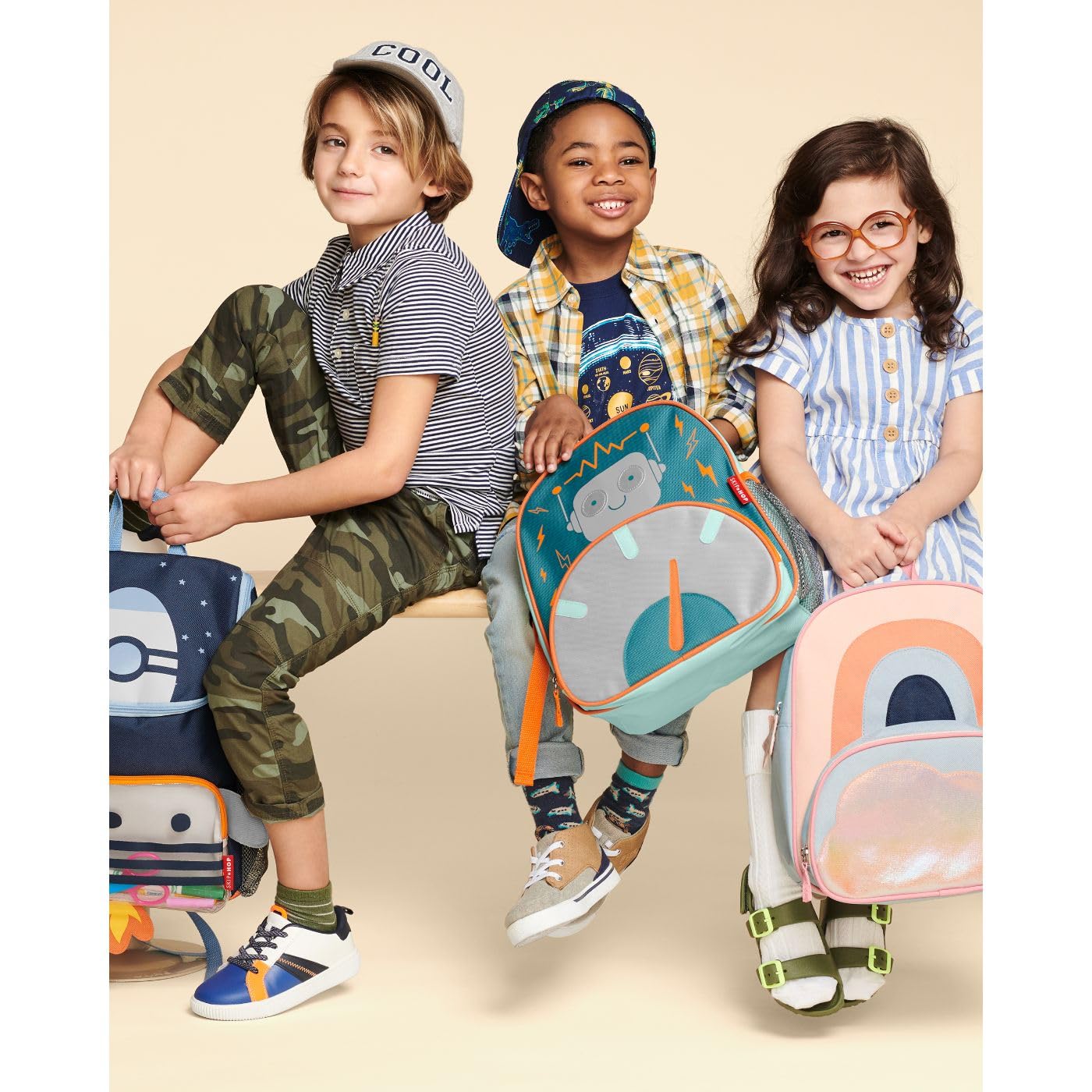 Skip Hop Sparks Kid's Backpack, Kindergarten Ages 3-4, Rocket - Image 9