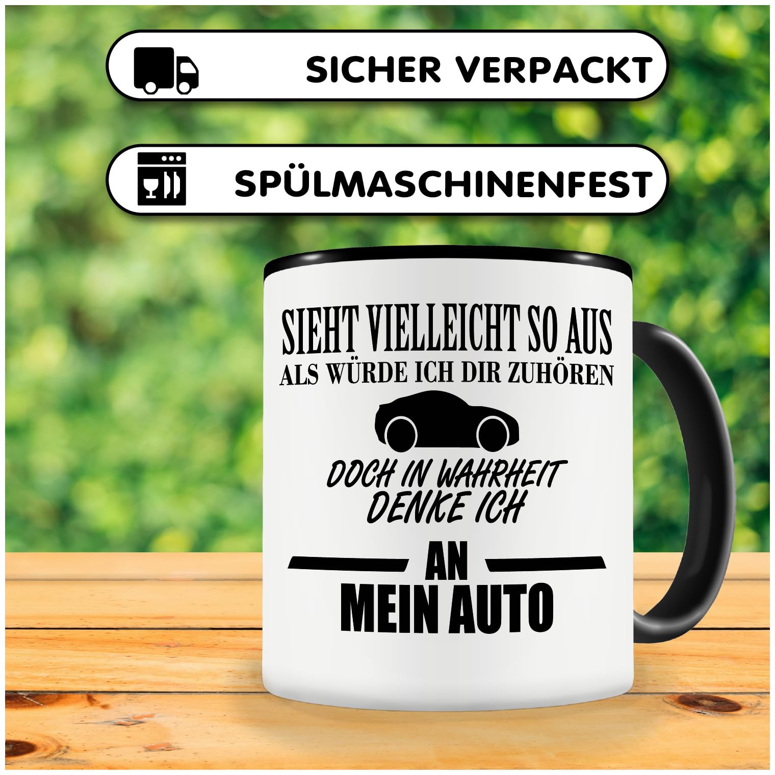 Hausmeister - Tazza Da Caffè Con Scritta In Lingua Tedesca Humor