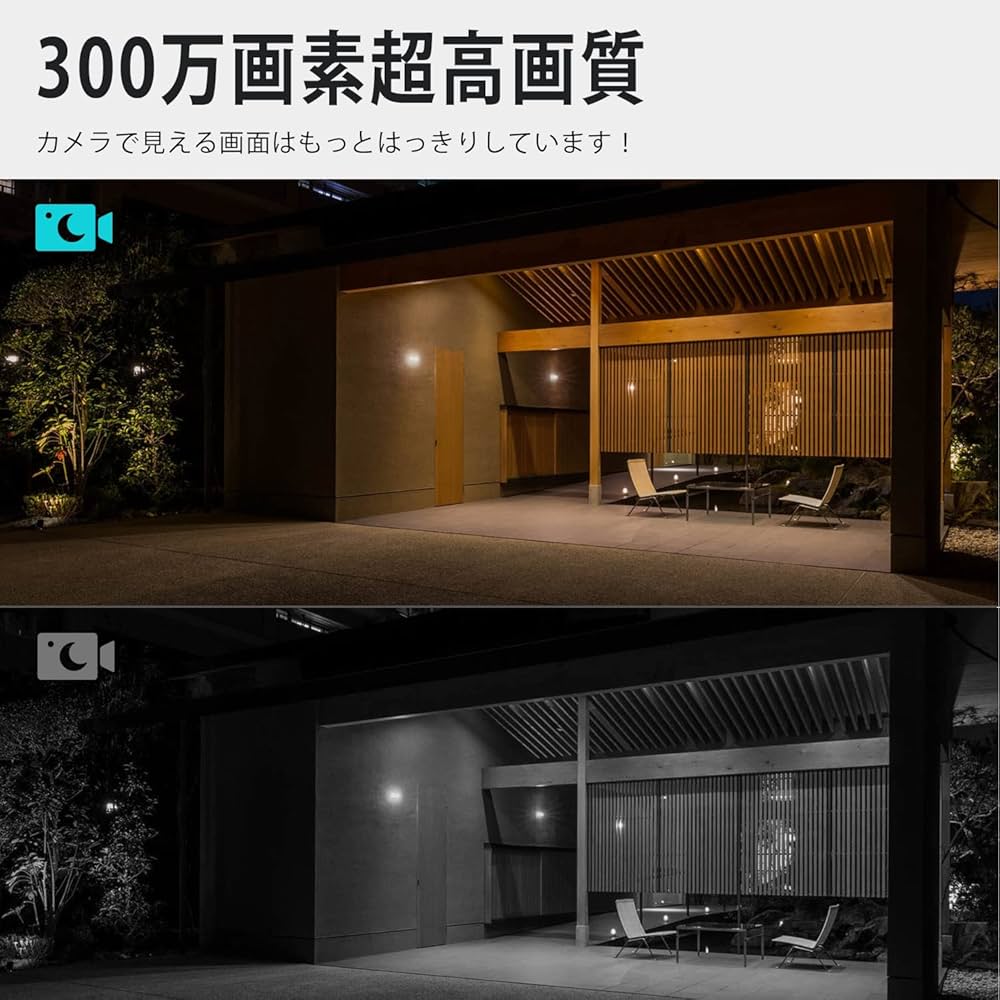Amazon.co.jp: 【360度全方位2k全自動トレイルカメラ】DEKCO屋外