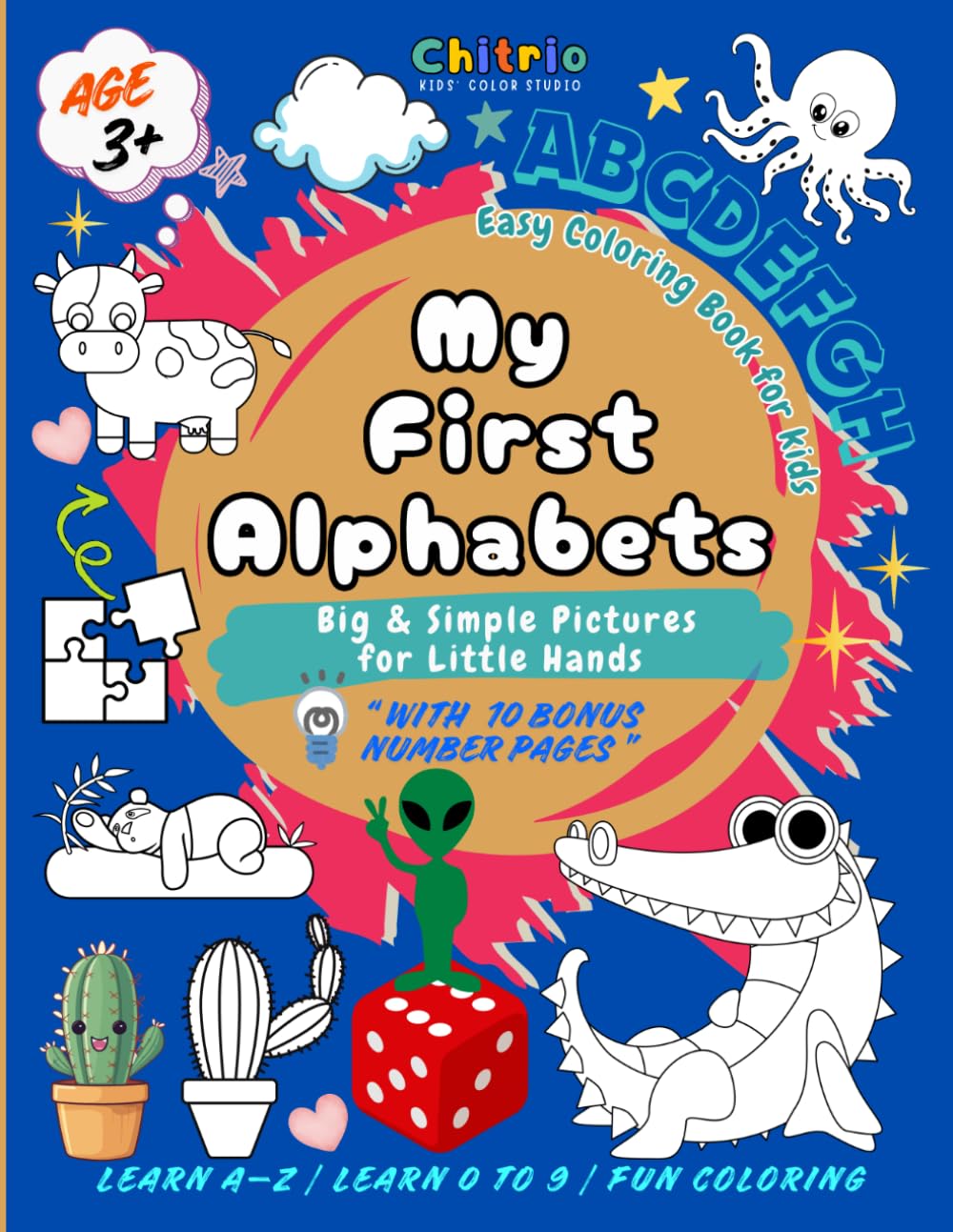 My First Alphabets: Coloring Book