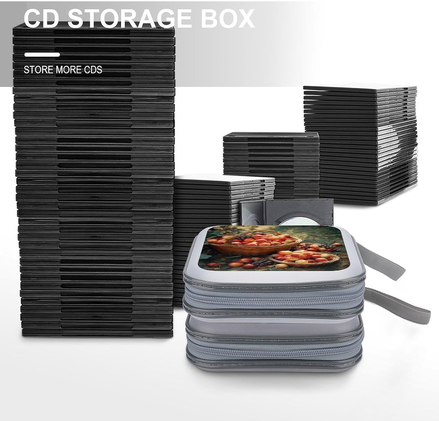Fruit Harvest CD Case CD Storage Box DVD Sleeves