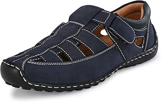 Centrino Sandals for Men | Casual Fisherman Sandal for Office & Everyday Comfort | Cushioned Grip Insole for All-Day Walki... Price In India