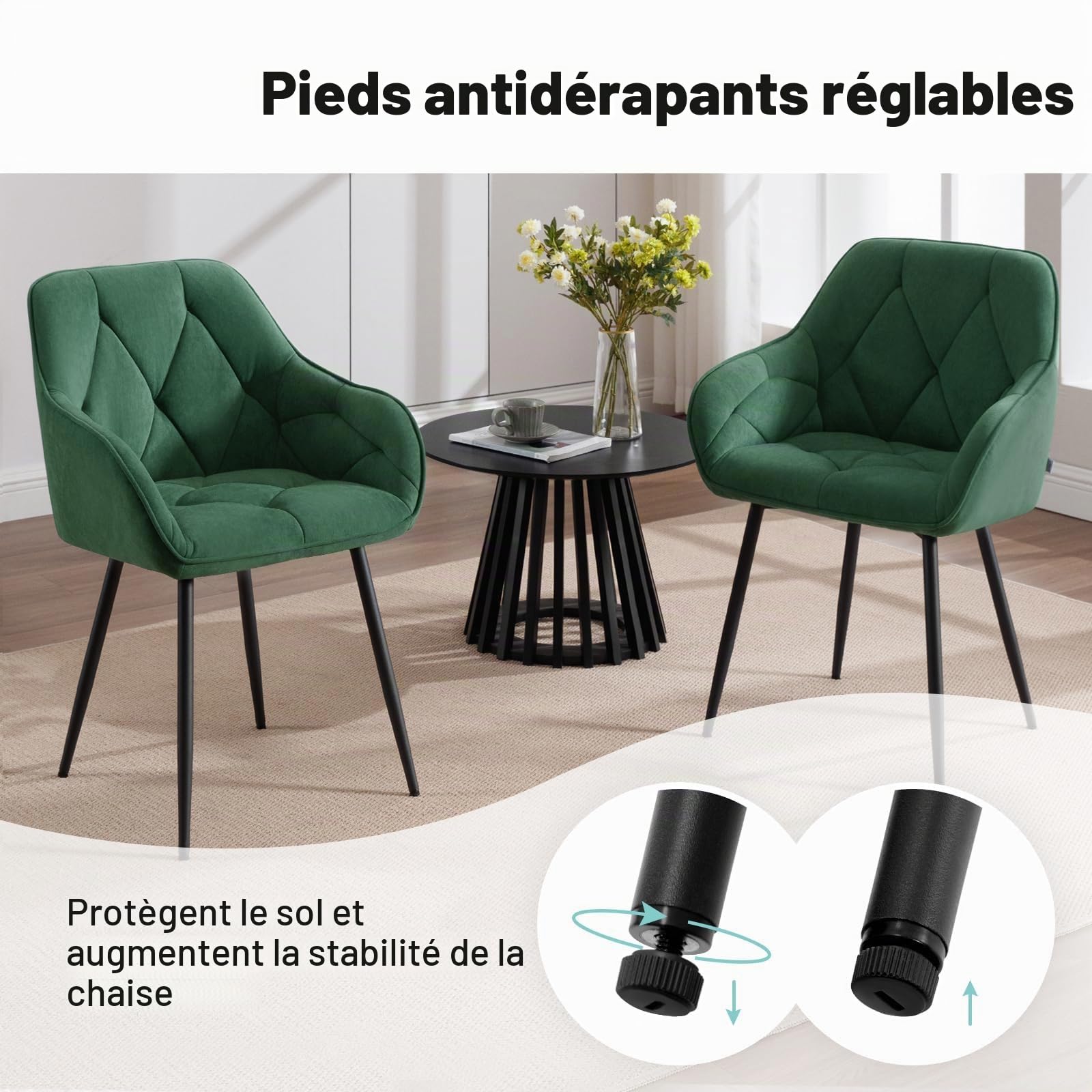 WOLTU Chaise de Camping Fauteuil de Pêche Pliable avec Appui-tête, Porte-gobelet, Poche de Rangement, Sac de Transport pour Randonnée, Pique-Nique, Charge 150 kg, Gris
