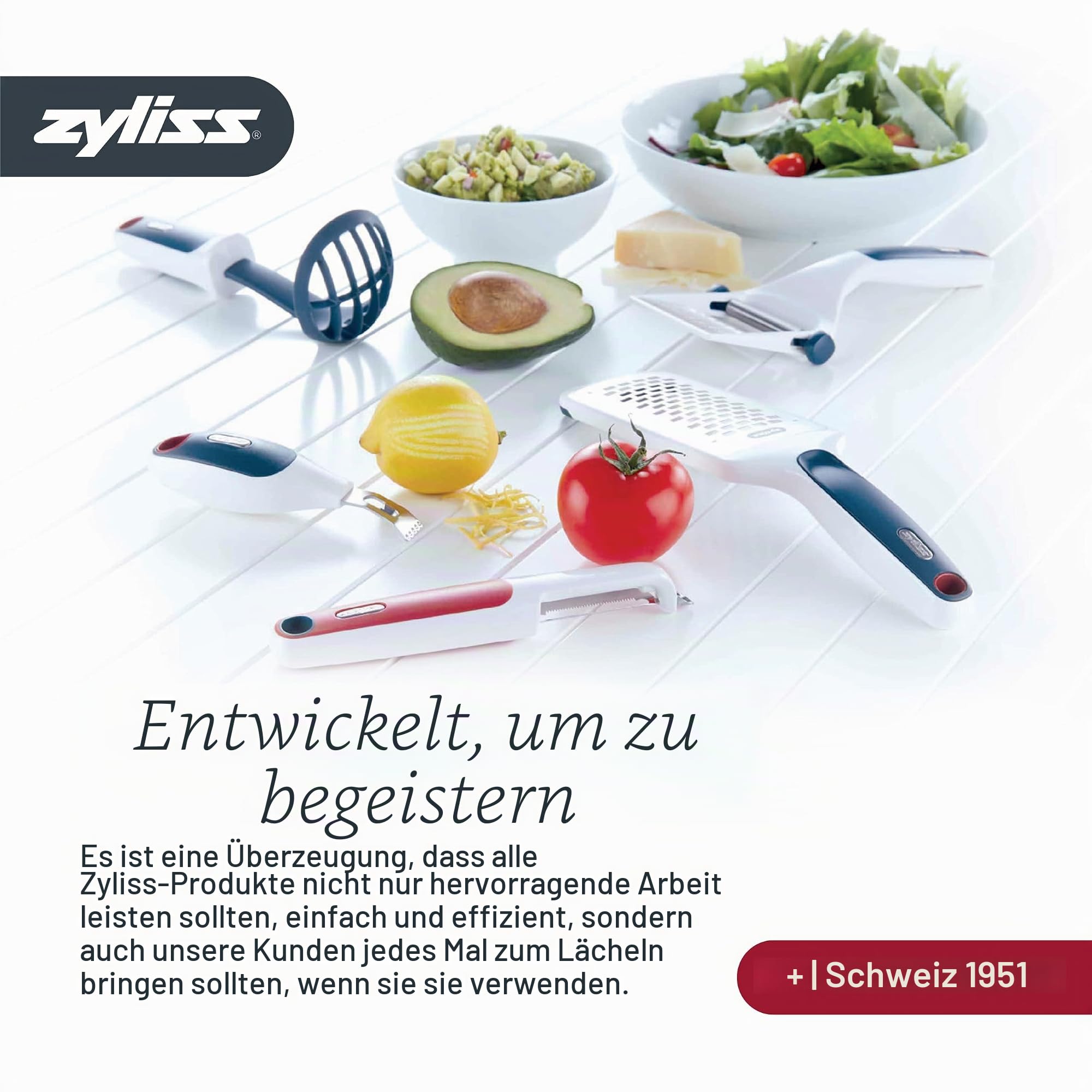 Zyliss 5-teiliges Silikon Küchenhelfer Set mit Aufbewahrung, Kratzt Nicht | Inkl. Suppenkelle, Pfannenwender, Spatel, Kochlöffel, Behälter, Hitzebeständig, Küchenutensilien, Spülmaschinenfest
