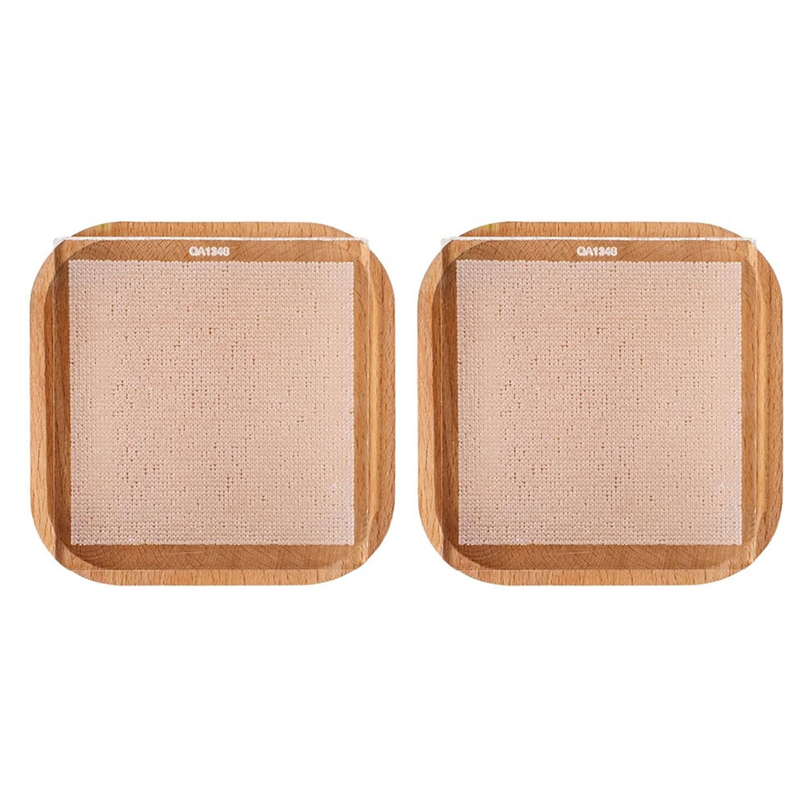 Hsioluted Embossed Leather Texture Cakes Molds Baking Artistic Acrylic Lace Stamp for Fondant Cakes and Dessert Embellishment Pastries Embosser