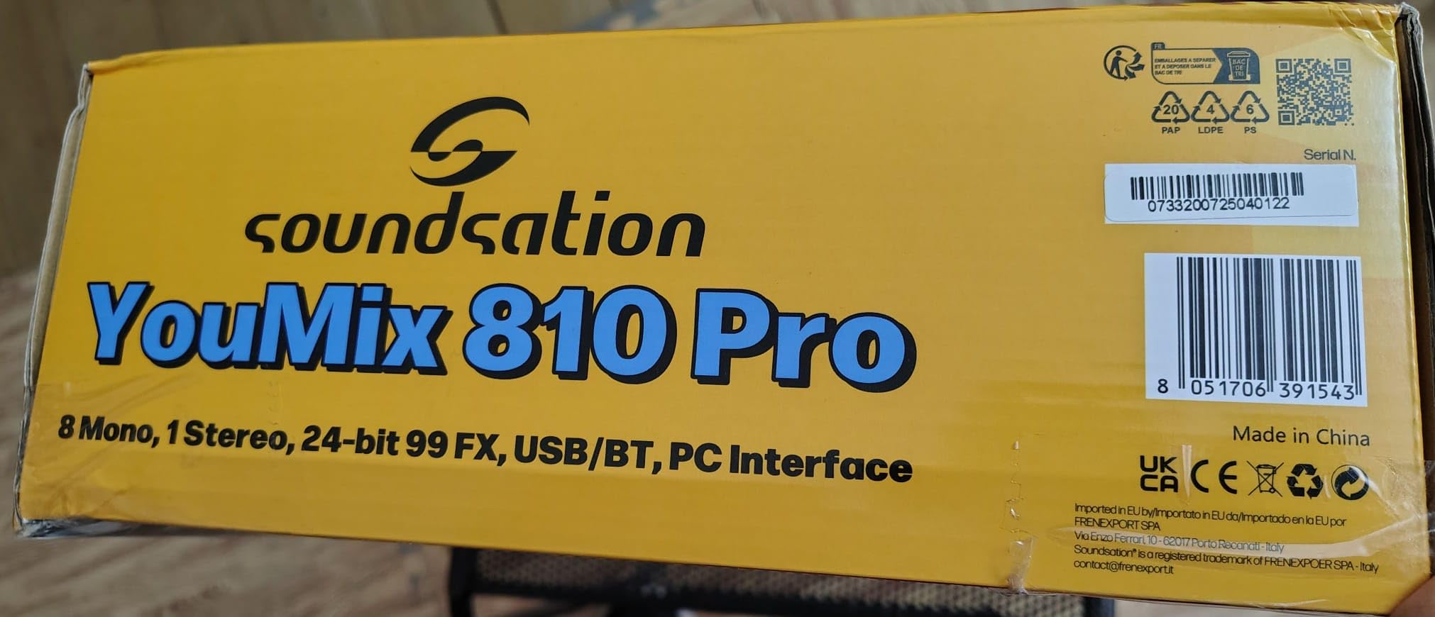 Soundsation YouMix 810 Pro Kompaktmischpult