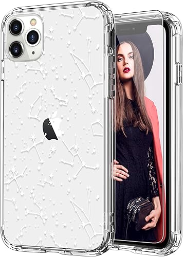 ICEDIO - Funda para iPhone 11 de 6.1 pulgadas, transparente, con diseños