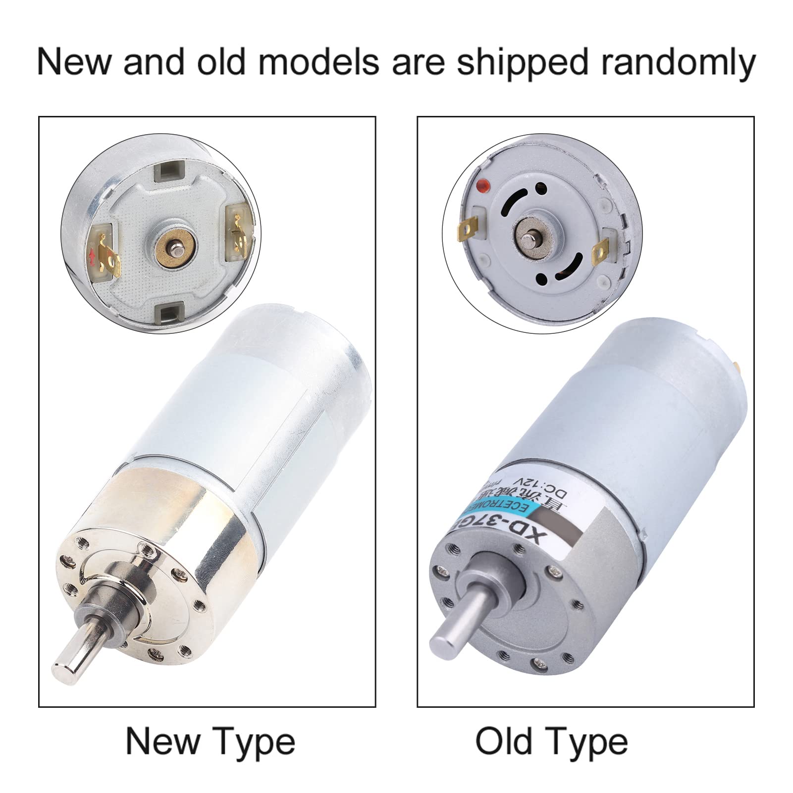 DC12V 15W Getriebemotor 500U/min - Mikro Motor 37GB555