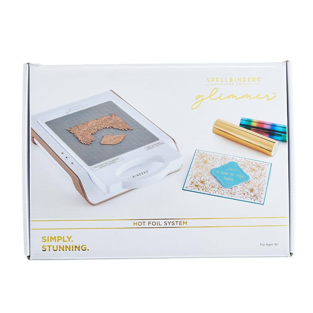 Spellbinders Glimmer Hot Foil System セット NEW & IMPROVED GLIMMER HOT FOIL SYSTEM – Pinkfresh Studio