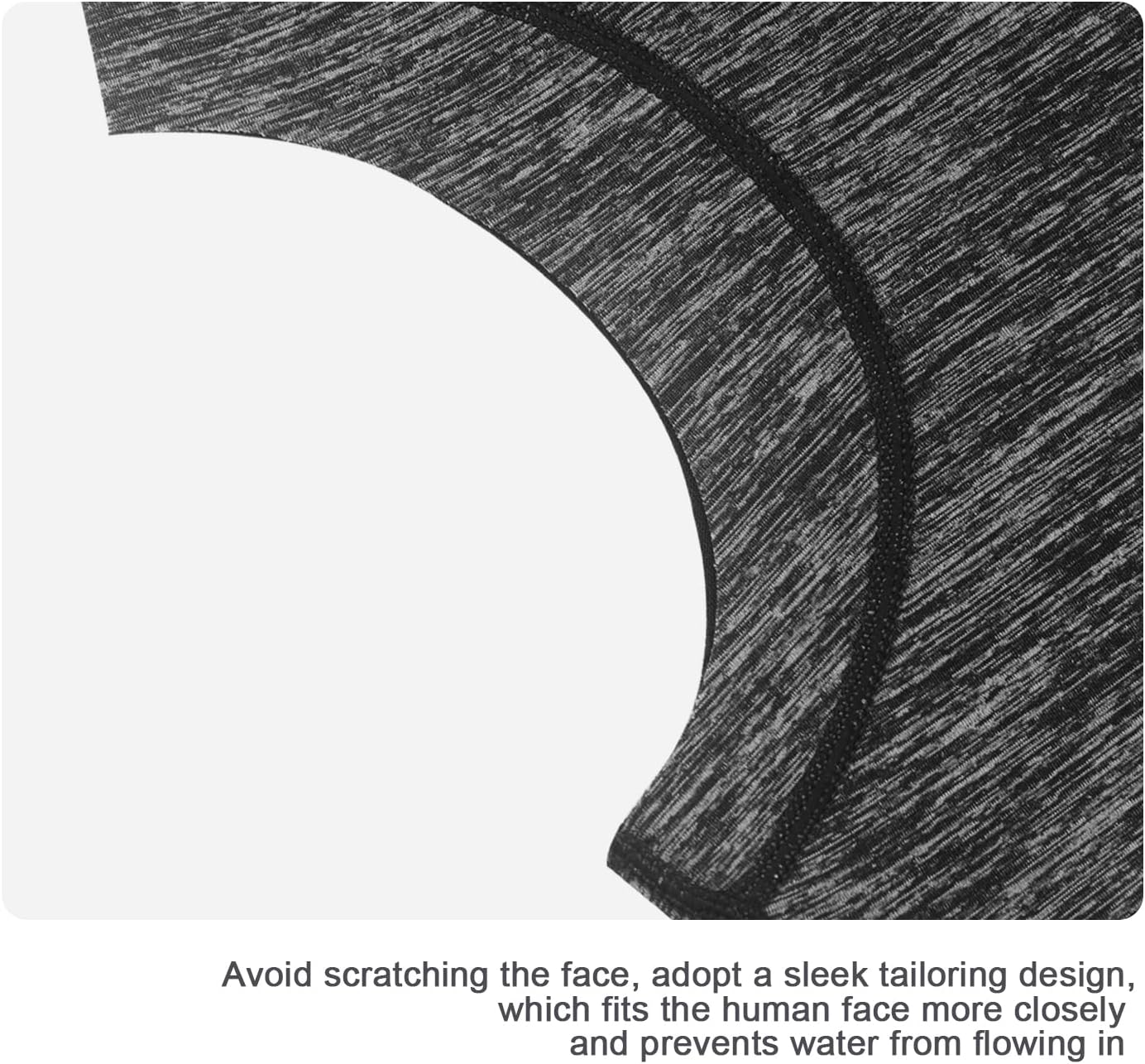 ERATO Snorkel Hat 2mm Neoprene Diving Cap, Diving Hood with Flow Vent