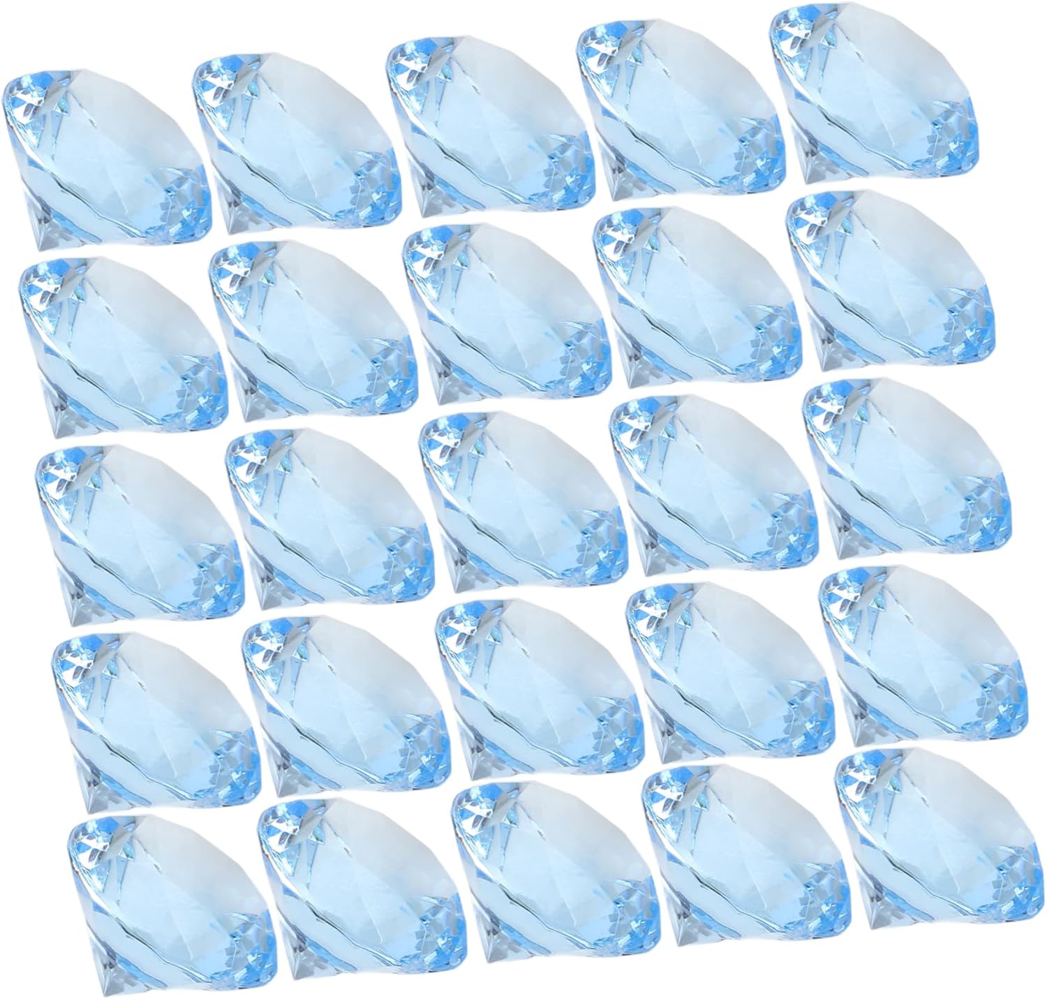 1 Pack Artificial Diamond Vase Filler Decorative Crystal Gems for Home Wedding Party Decorations