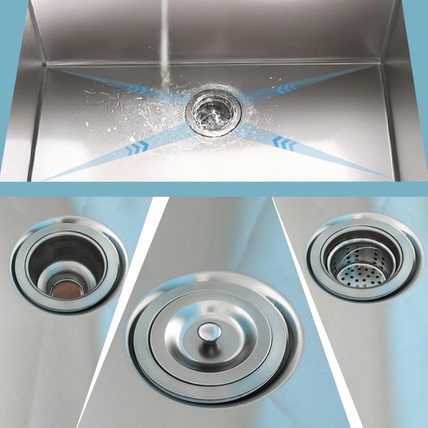 OFFICE OASIS ステンレス製 洗浄ステーション ペット用 大型犬対応 ペットシャワーシンク ステンレススチール製 グルーミ