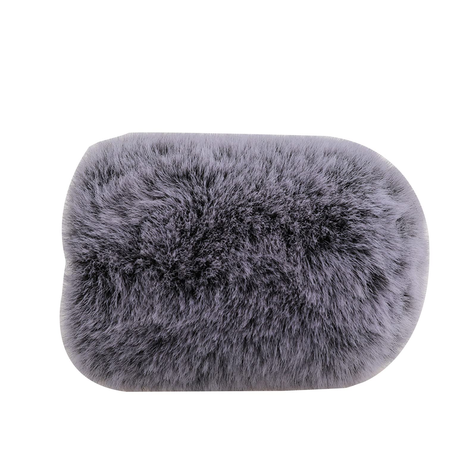 FUZYXIHMicrophone Furry Windscreen Muff Microphone Wind Cover Fuzzy Microphone Cover Fuzzy Microphone Pop Filters For AT2020 Windshield For Microphone