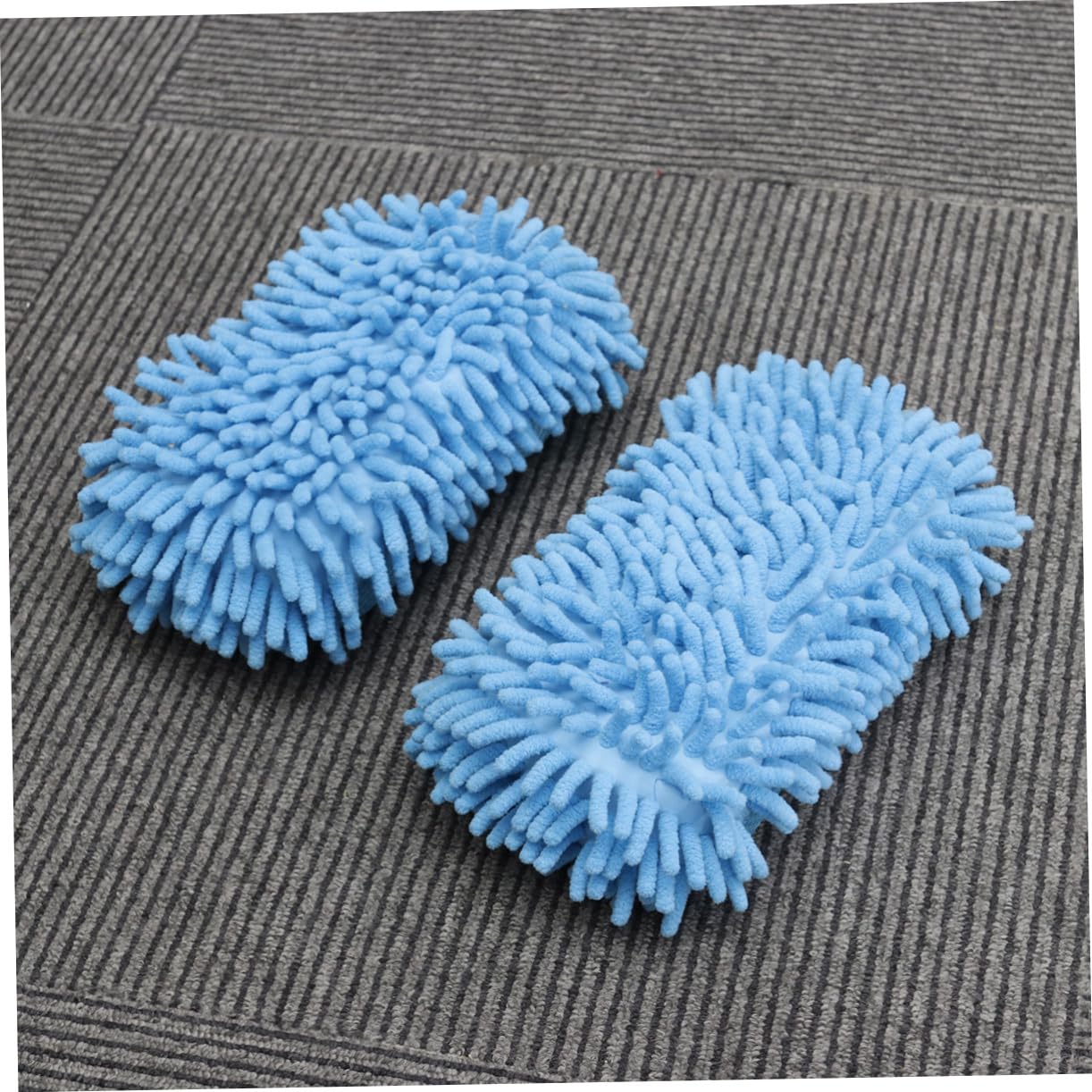 Mipcase 6 Piezas Guantes de Lavado para Coche de Microfibra Ultrasuave Absorbentes y Delicados para Limpiar Tapicería y Carrocería Unidades Azul Multifuncional Vehículos y Hogar