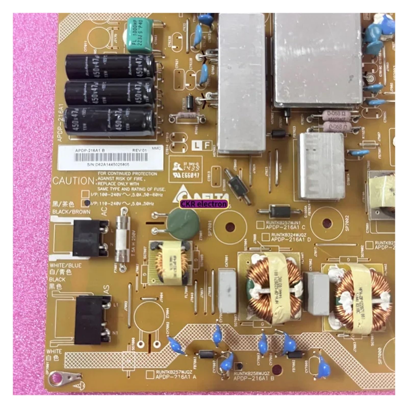 Carte d'alimentation TV, Compatible avec Sony KD-55X8500G TV KD-55U8G Carte d'alimentation AP-P242AM 2955046804