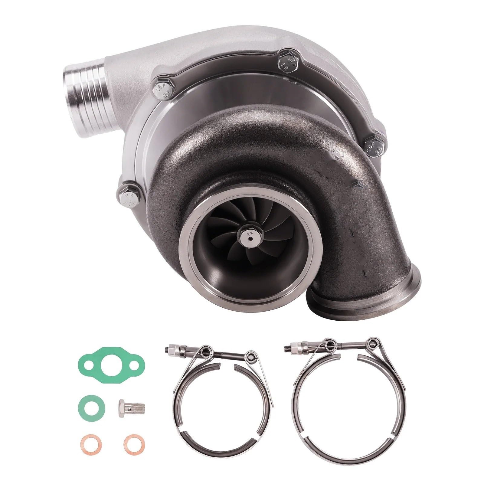 Turbocompresor Turbocompresor universal GT3076 GT3076R con doble rodamiento de bolas cerámico AR 0,82