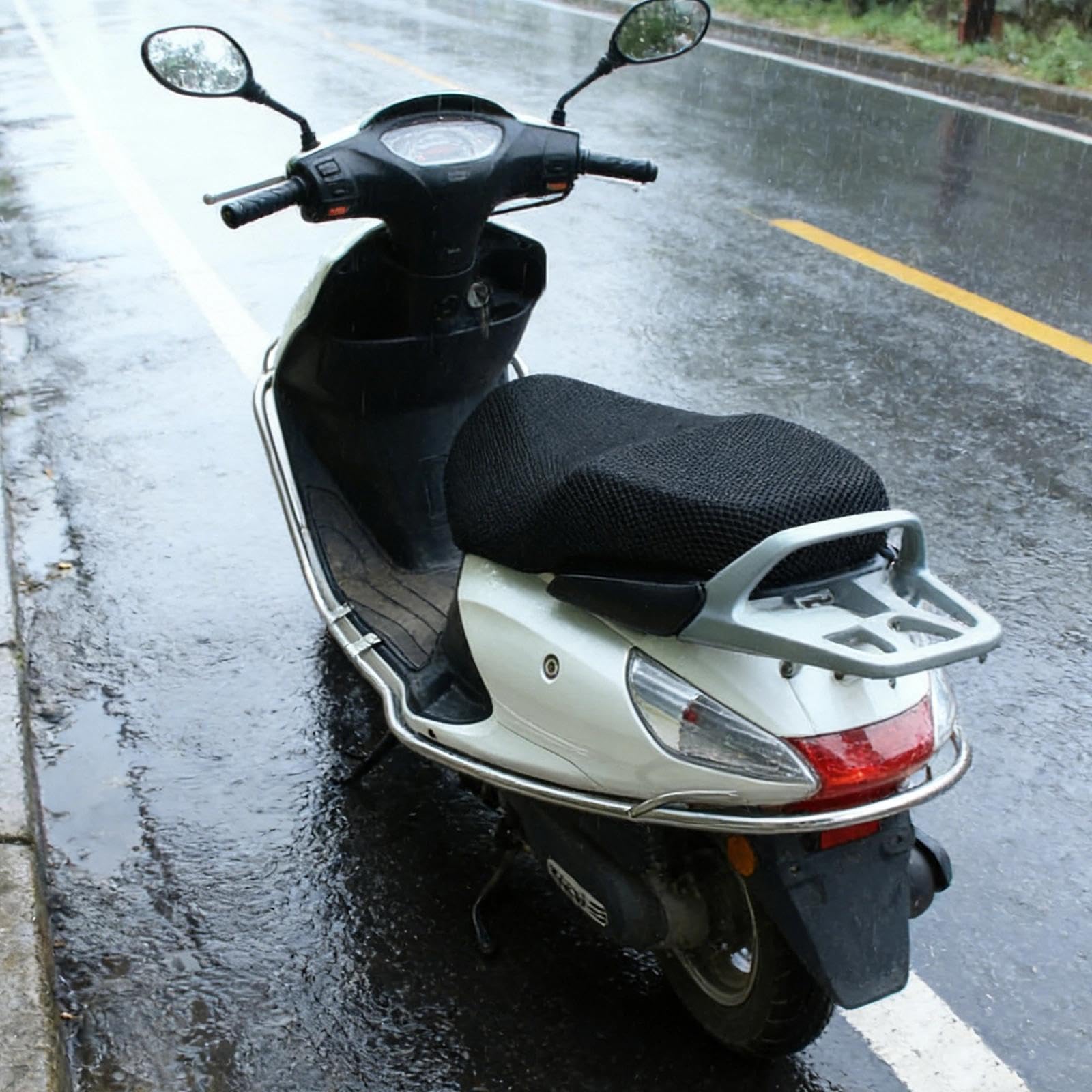 Pokrowiec na siodełko motocyklowe Akcesoria do motocykli i skuterów Poduszka na siodełko antypoślizgowa i wodoszczelna Pokrowce na siodełka i poduszki 3D Oddychająca poduszka uniwersalna na
