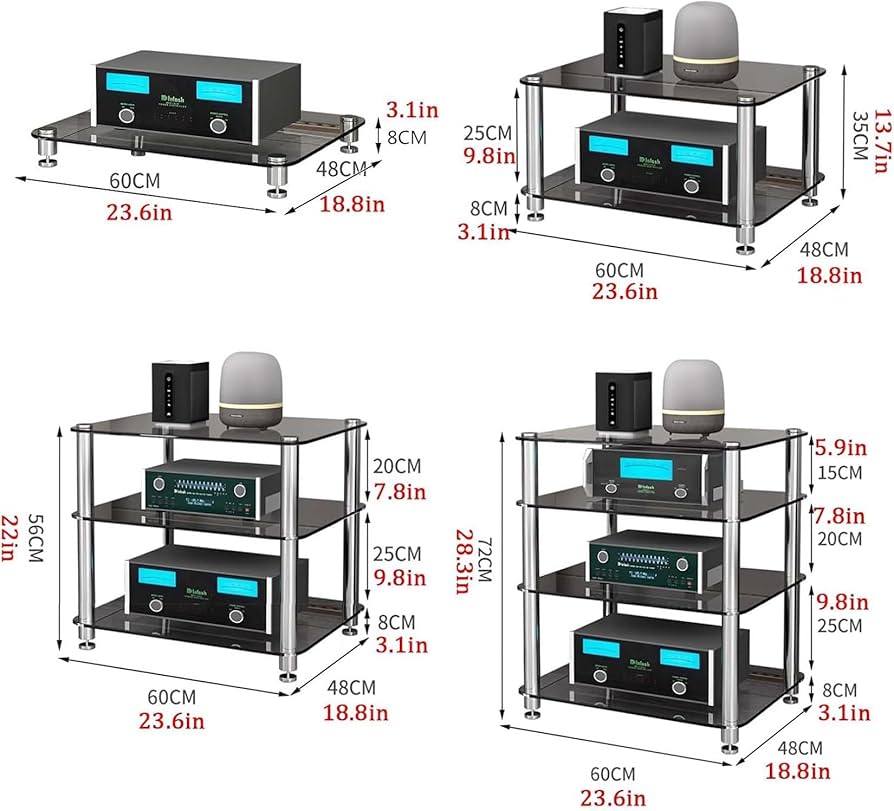 AVラック 1B-WALL-MOUNT-SHELF 壁掛けAVラック/1段タイプ/耐荷重7kg