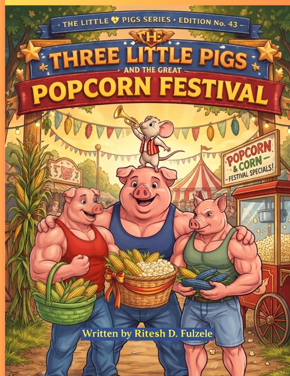 THE THREE LITTLE PIGS AND THE GREAT POPCORN FESTIVAL: THE THREE LITTLE PIGS SERIES EDITION NO. 43