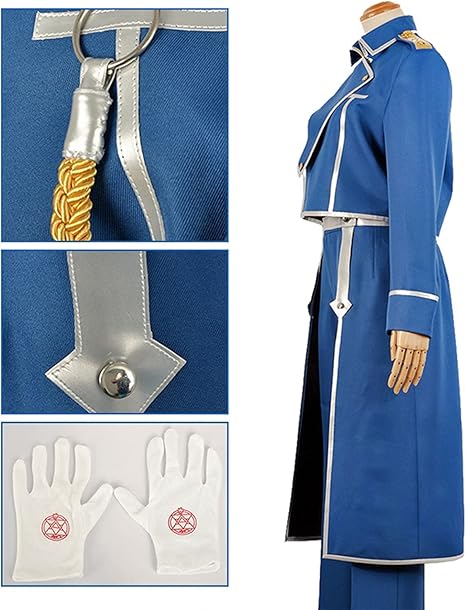 Amazon | [DBZJ] 鋼の錬金術師 ロイ・マスタング コスプレ衣装 軍装