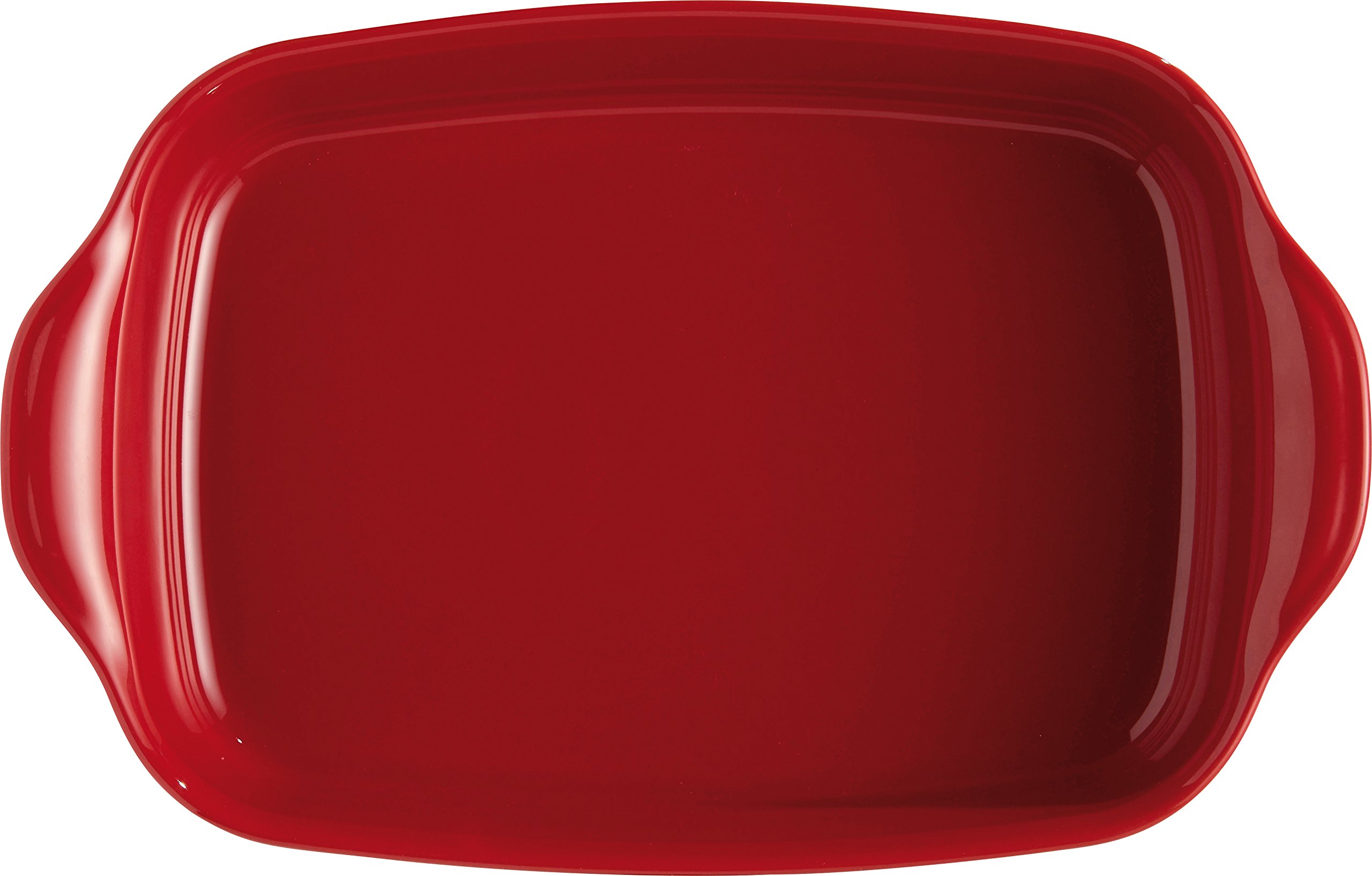 Emile Henry Kleine Auflaufform, rechteckig, Keramik, Keramik, Grand Cru, 36 x 23 x 7 cm