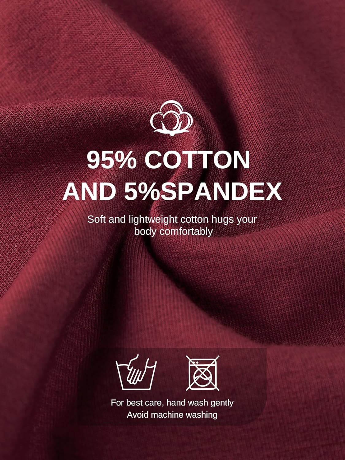 Cotton Underwear for Women Seamless Full Coverage High Waisted Briefs No Show Breathable Comfortable Panties 6 Pack - Image 6