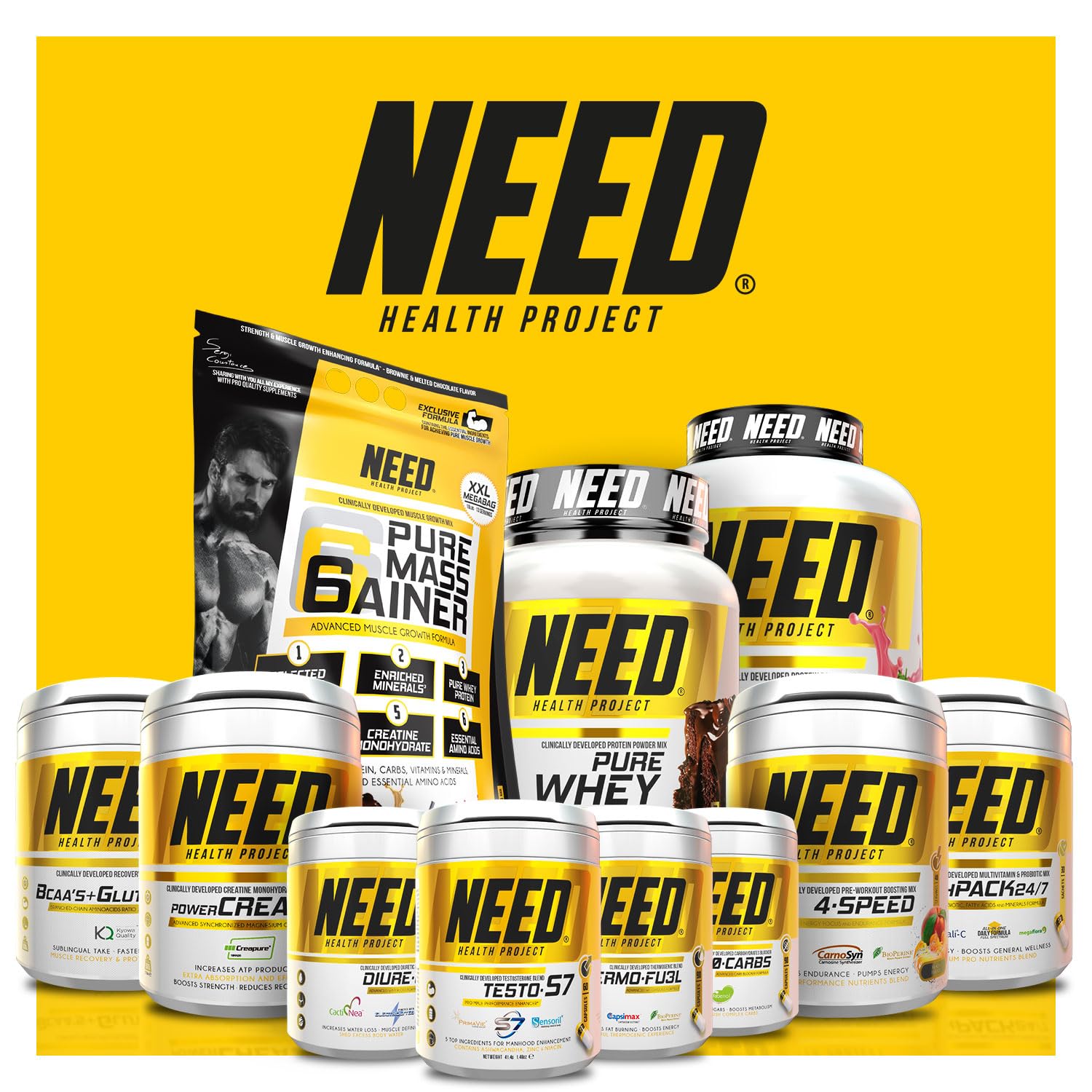 NEED - Proteina Isolada Whey en Polvo de Alta Pureza | Proteina Whey Premium para Masa Muscular, Definición y Recuperación | Sin Azúcares Añadidos | 2250 g | Sabor Strawberry Cake