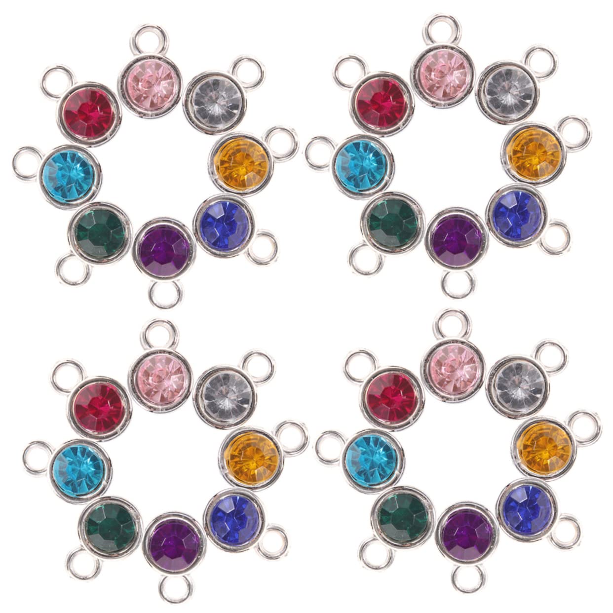 OSALADI Ciondoli Gemstone Per Creazioni Fai Da Te Accessori Per Gioielli Diversi Per Collane Bracciali E Decorazioni