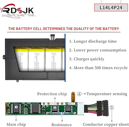 Miniatura 4 de L14L4P24 L14M4P24 - Batería para portátil Lenovo Yoga 900 900-13ISK 900-131SK 900-13ISK2 900-IFI 900-ISE Yoga 3 Pro 4Pro 4 Pro 900 900-13ISK 80MK