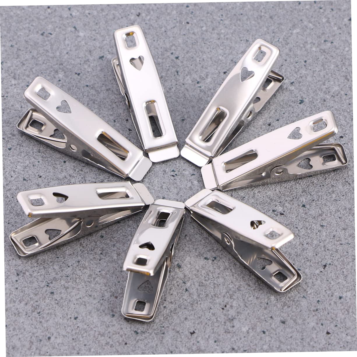 Pinzas Ropa de Acero Inoxidable, 40 Piezas Multifunción