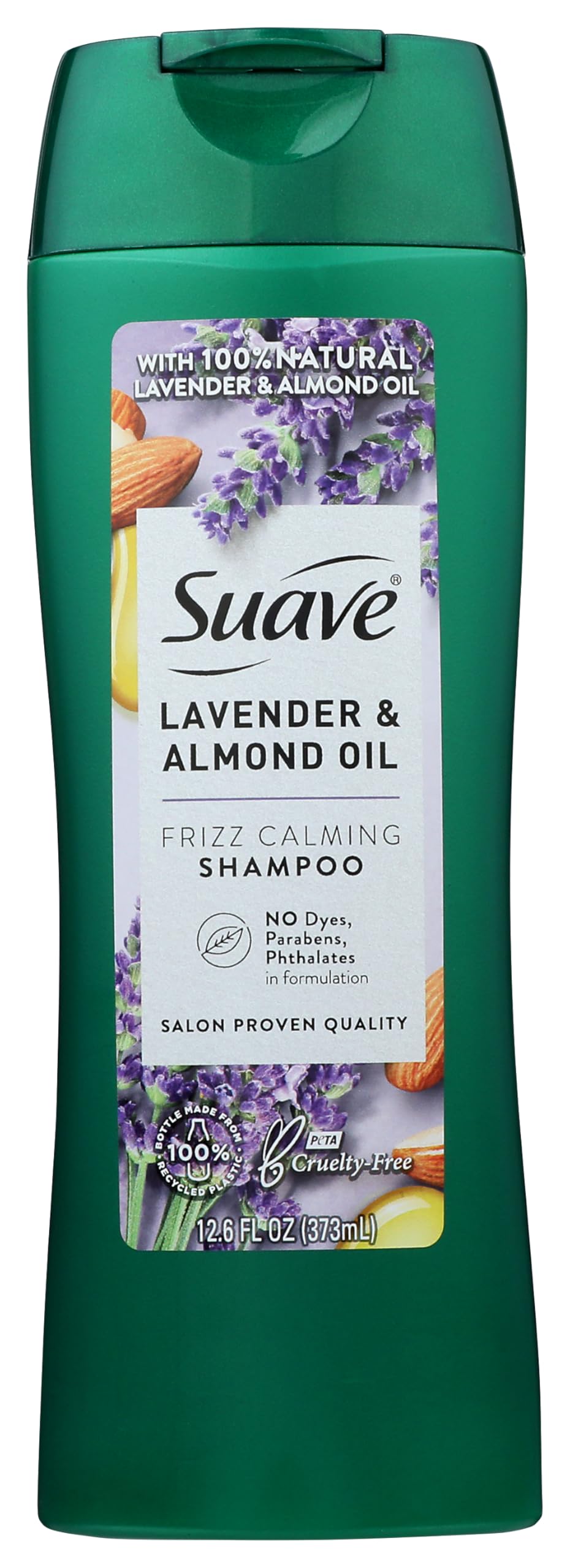 SuaveShampoo Lavender Almond Oil, 12.6 Fl Oz