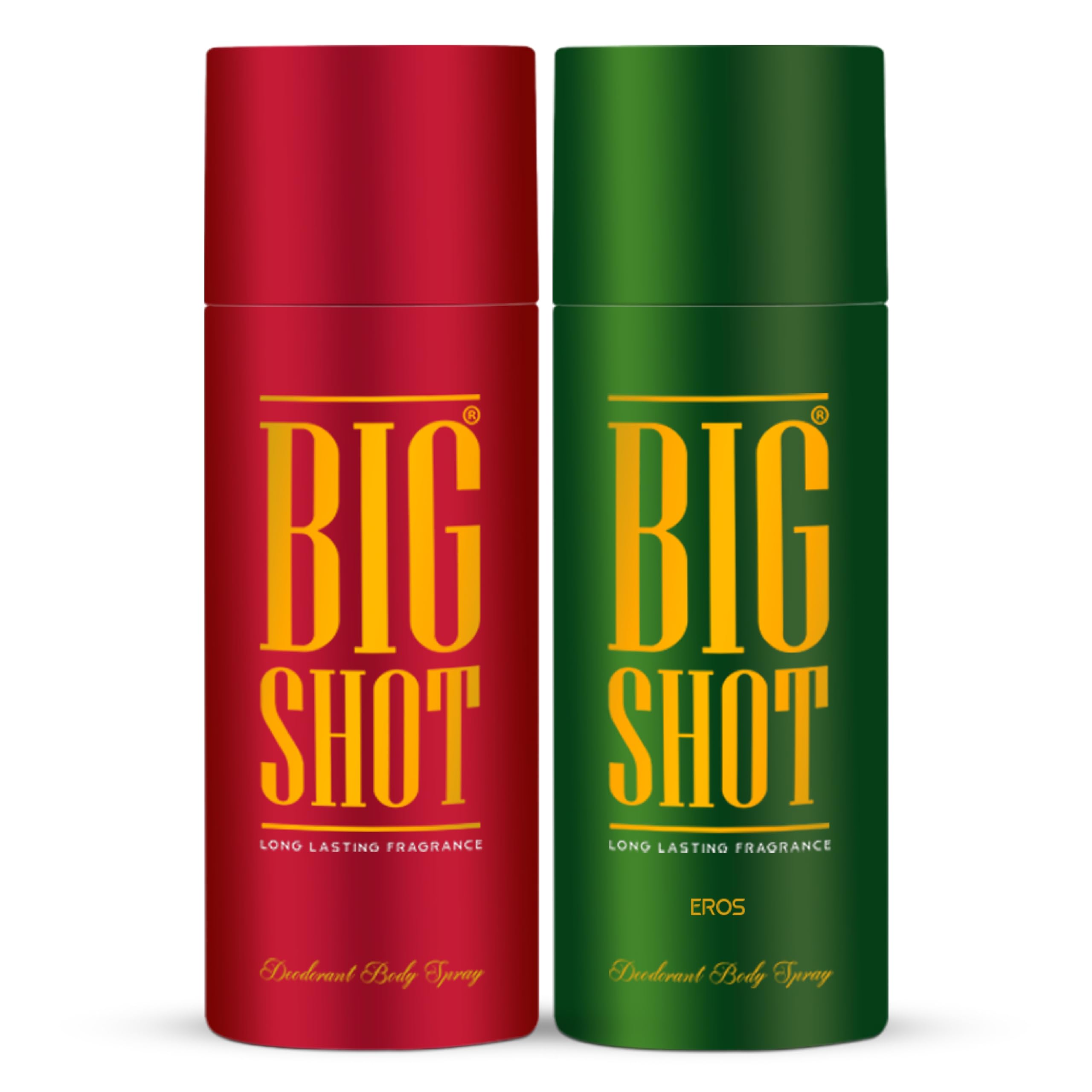 Oscar Big Shot Eros & Red Unisex Body Deodorant Combo Pack of 2, 150ml each-image-17