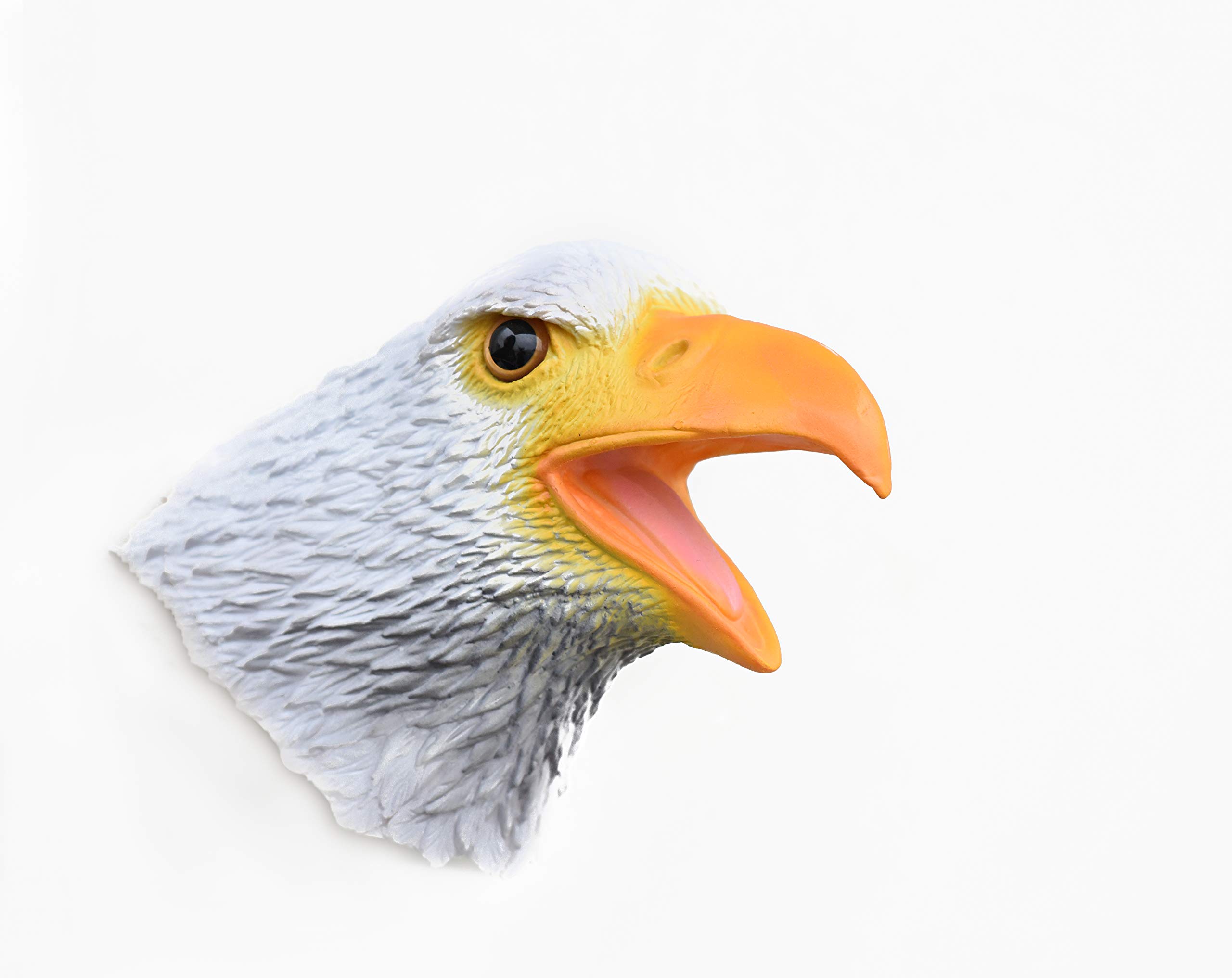 Buy Yolococa Eagle Puppet Bird Head Puppets Realistic Soft Latex Rubber