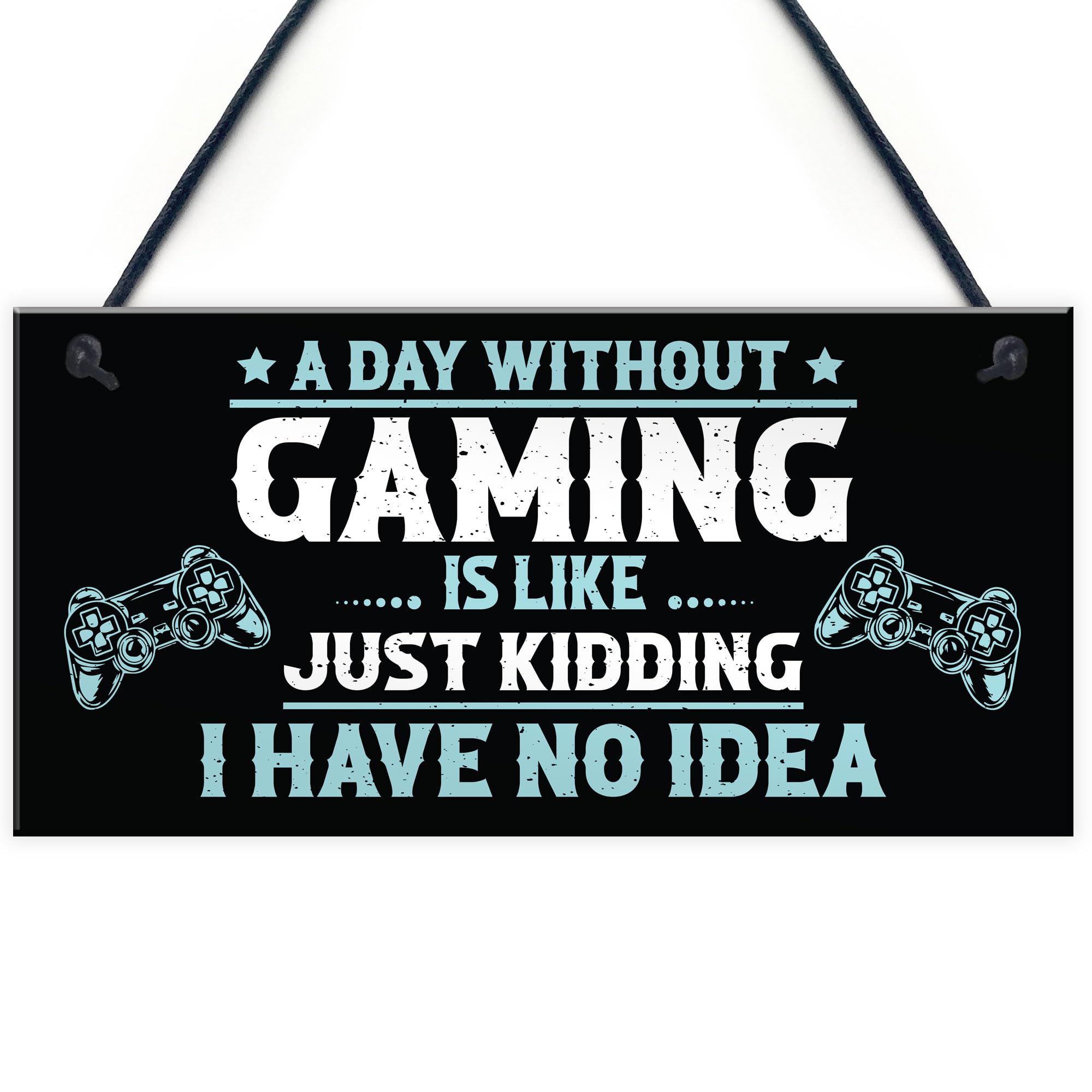Red Ocean Gamer Gift For Christmas Gaming Sign For Boys Bedroom Funny Gaming Gifts For Gamer Son Brother Christmas Gifts For Boys