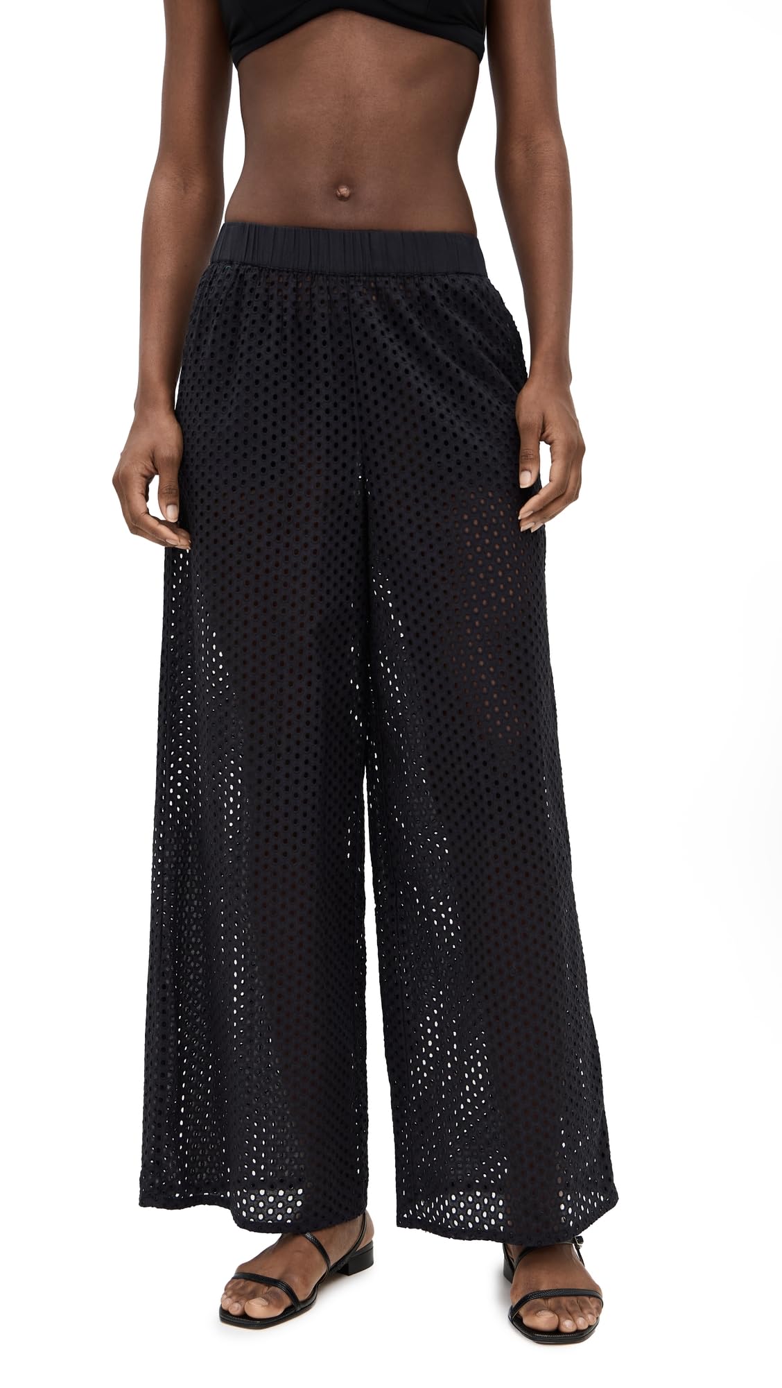 Solid Striped Womens The Delaney Pants