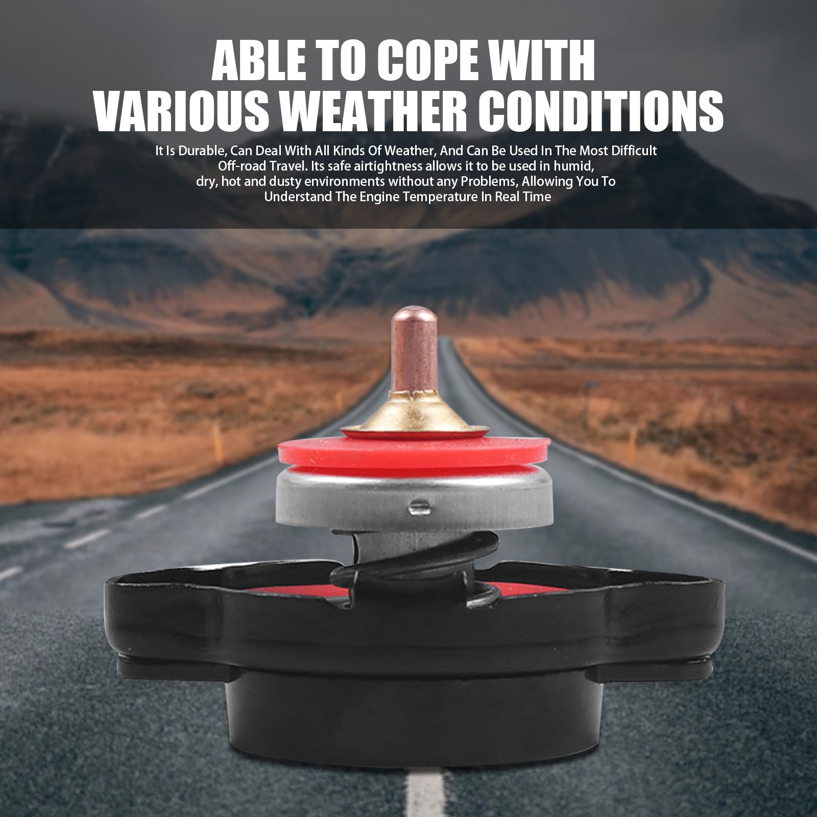 Snapklik.com : Miytsya Pack-1 Car 1.8 Bar Fuel Tank Cap, Tight Fit Leak ...